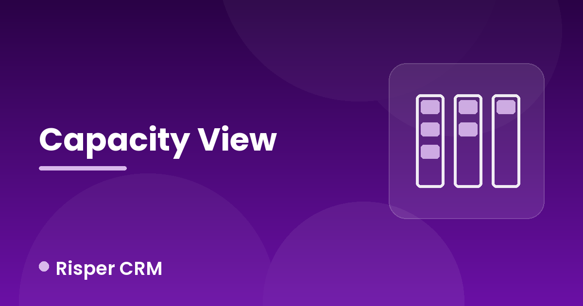 Capacity Planning and Staff Workload Visibility for Firms