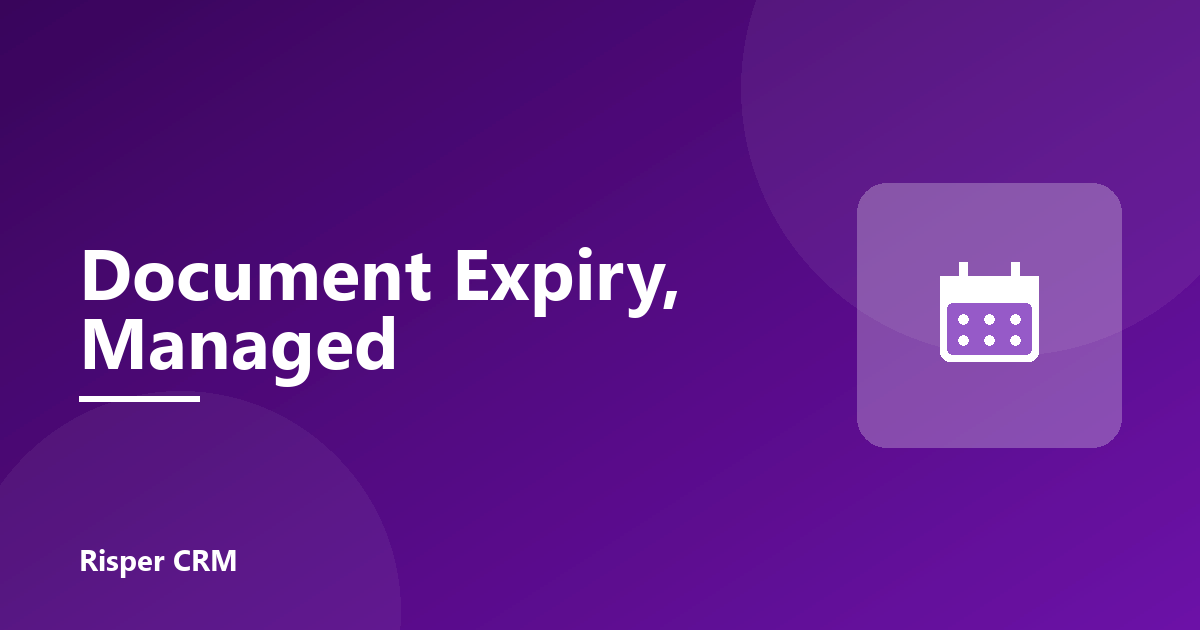 Document Expiry Management for PRO Services: Passports, Visas and Emirates IDs