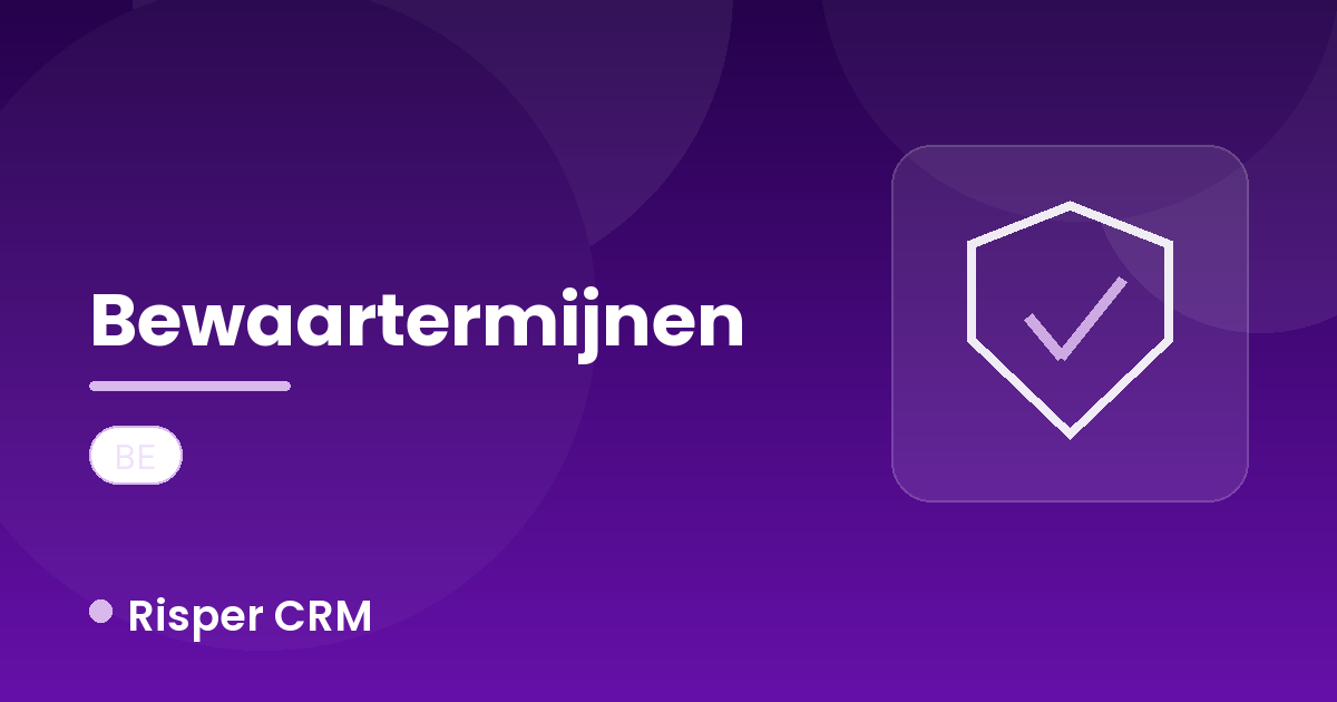 Documentbeheer en Bewaartermijnen voor Boekhouders in België
