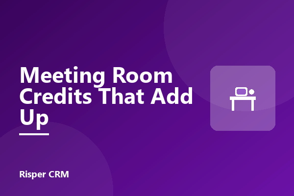 Meeting Room Credits, Overages and the Invoice That Never Matches