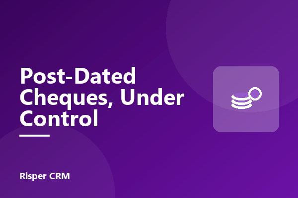Post-Dated Cheque Management for Business Centres in the UAE