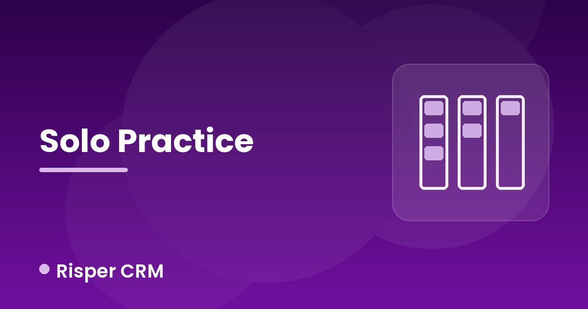Practice Management Software for Solo Practitioners