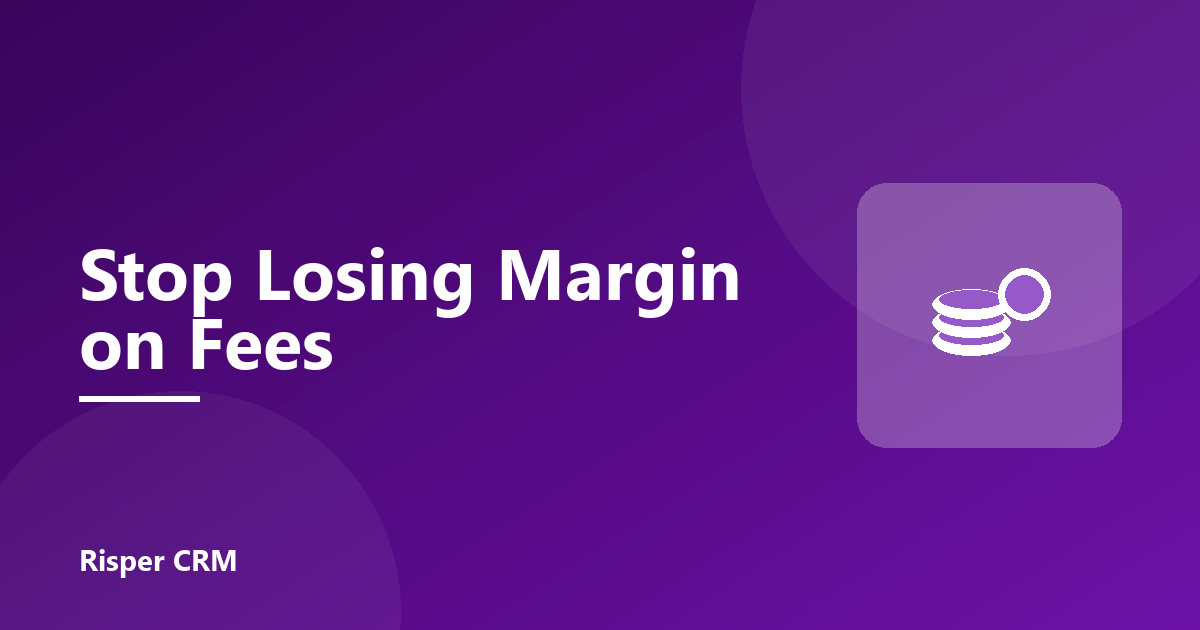 Recovering Government Fees: Why Setup Firms Quietly Lose Margin on Disbursements