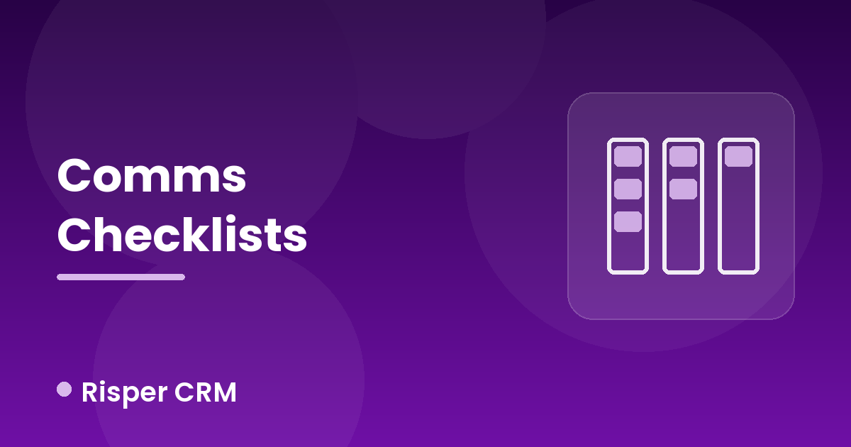 Standardised Client Communication Checklists That Scale