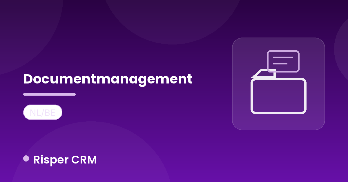 Webbased Documentmanagement Software voor Accountants en Boekhouders