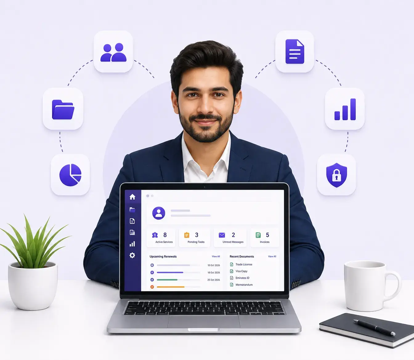 CRM for Business Centres. Every Desk Tracked.
